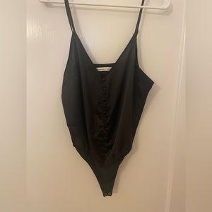 Abercrombie button thong bodysuit